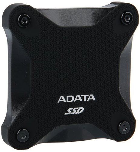 ADATA SD600 SSD 256GB Black - External Hard Drive - Main image