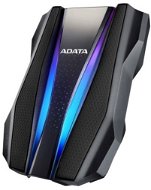 ADATA HD770G HDD 2,5" 1TB RGB, čierny - Externý disk