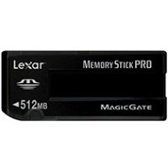 LEXAR Memory Stick PRO 512MB Platinum 40x - Memory Card