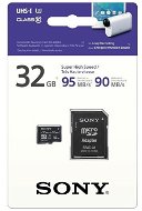 Sony MicroSDHC 32 GB Class 10 UHS-I + SD adaptér - Pamäťová karta