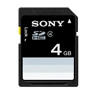 SONY Secure Digital 4GB SDHC Class 4 - Memory Card