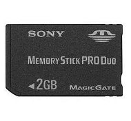 Sony Memory Stick PRO DUO 2GB  - Memory Card