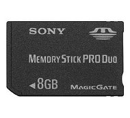 Paměťová karta Sony Memory Stick PRO DUO 8GB  - Memory Card