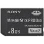 SONY Memory Stick PRO DUO 8GB Mark2 + adapter - Memory Card