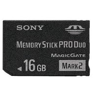 SONY Memory Stick PRO DUO 16GB Mark2 + Adapter - Memory Card