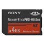 Sony Memory Stick PRO-HX DUO 4GB - Memory Card