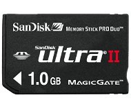 SanDisk Memory Stick PRO DUO 1GB Ultra II 60x - Memory Card