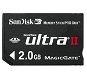 SanDisk Ultra II Memory Stick PRO 2GB - Memory Card