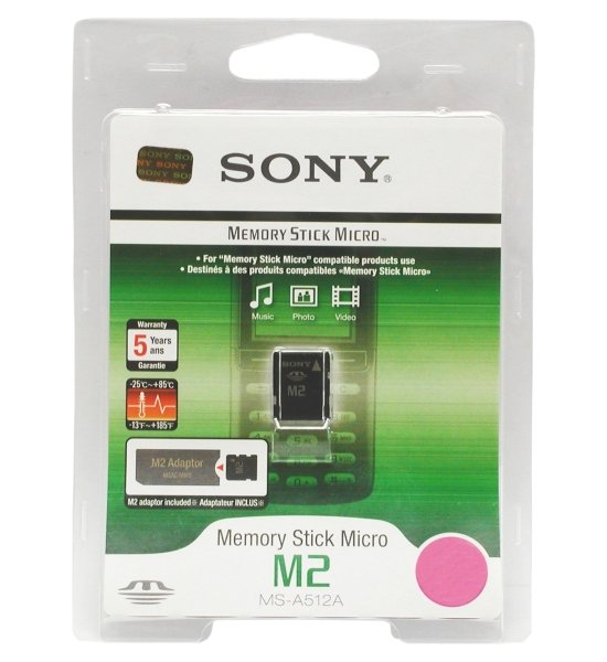 Paměťová karta Sony Memory Stick Micro (M2) 1GB dva adaptéry na MS