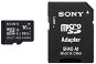 Sony microSDHC 16 GB Class 10 UHS–I + SD adaptér - Pamäťová karta
