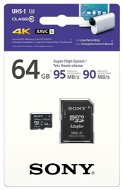 Sony micro SDXC 64 GB Class 10 UHS-I + SD adaptér - Pamäťová karta