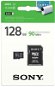 Sony micro SDXC 128GB Class 10 UHS-I + SD adapter + Ghost Busters pendant - Memory Card