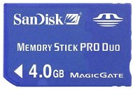 SanDisk Memory Stick Pro Duo 4 GB - Memory Card