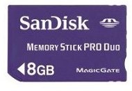 SanDisk Memory Stick Pro Duo 8 GB - Memory Card