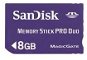SanDisk Memory Stick Pro Duo 8 GB - Speicherkarte