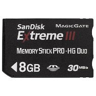 SanDisk Extreme Memory Stick PRO-HG DUO 8GB - Memory Card