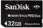 SanDisk Memory Stick Pro Duo 32GB - Memory Card