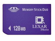 LEXAR Memory Stick DUO 128MB - Memory Card