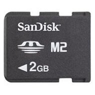 SanDisk Memory Stick Micro (M2) 2GB - Memory Card
