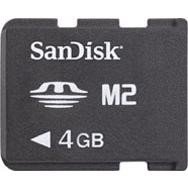 SanDisk Gaming Memory Stick Micro (M2) 4GB - Memory Card