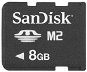 SanDisk Memory Stick Micro (M2) 8GB - Speicherkarte
