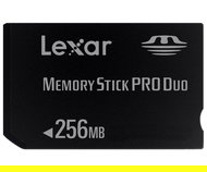 LEXAR Memory Stick PRO DUO 256MB Platinum 40x - Memory Card