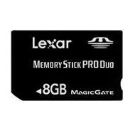 LEXAR Memory Stick PRO DUO 8GB - Memory Card