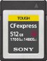 Pamäťová karta Sony CFexpress Type B 512GB - Paměťová karta