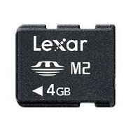 LEXAR Memory Stick Micro (M2) 4GB - Memory Card