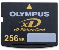 Olympus XD karta 256MB, typ P (S) - kompatibilní i se staršími fotoaparáty, funkce Panorama a ID, M- - Memory Card