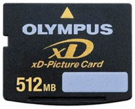 Olympus XD karta 512MB, typ P (S) - kompatibilní i se staršími fotoaparáty, funkce Panorama a ID, M- - Memory Card