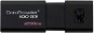 Kingston DataTraveler 100 G3 256 GB čierny - USB kľúč