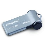 Kingston DataTraveler 108 16GB šedý - Flash Drive