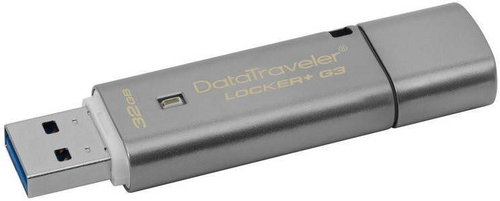 Kingston DataTraveler Locker+ G3 32GB - Flash Drive - Main image
