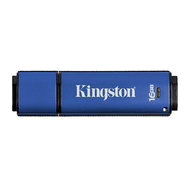 Kingston DataTraveler Vault 16GB modrý - Flash Drive