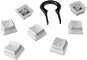 HyperX Pudding Keycaps Full Key Set, white - Tastatur-Ersatztasten