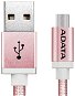 ADATA micro USB, 1 m rózsaszín - Adatkábel