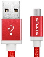 ADATA micro USB, 1 m piros - Adatkábel