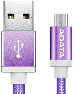 ADATA Micro-USB 1 m lila - Adatkábel