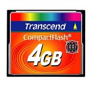Transcend Compact Flash 4GB - Memory Card