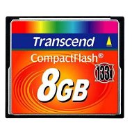 Transcend Compact Flash 8GB 133x - Pamäťová karta