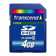 Transcend SDHC 4GB Class 6 - Paměťová karta