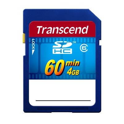 Transcend Secure Digital High Capacity 4GB - Memory Card - Main image