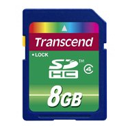 Transcend SDHC 8GB Class 4 - Pamäťová karta