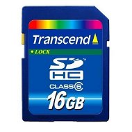 Transcend Secure Digital High Capacity 16GB Class 6 - Paměťová karta