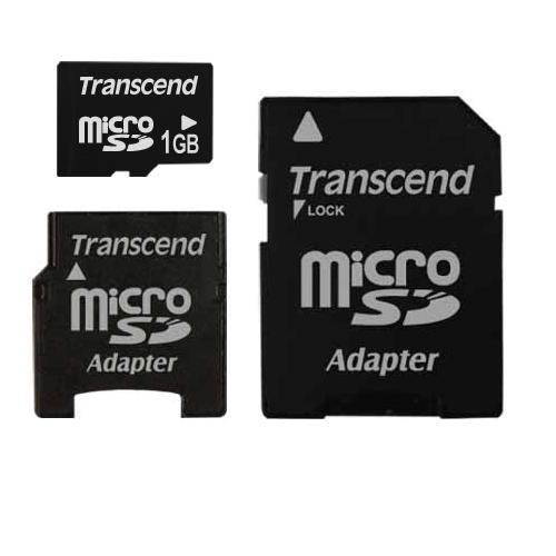 Transcend Micro SD 1GB - Memory Card - Main image