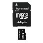 Transcend MicroSDHC 4GB Class 2 + SD adaptér - Pamäťová karta