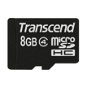 Transcend MicroSDHC 8GB Class 4 - Memory Card