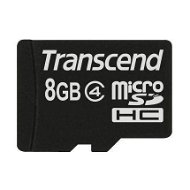 Transcend MicroSDHC 8GB Class 4 - Pamäťová karta