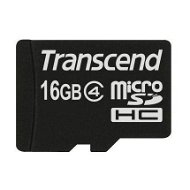 Transcend MicroSDHC 16GB Class 4 - Memory Card